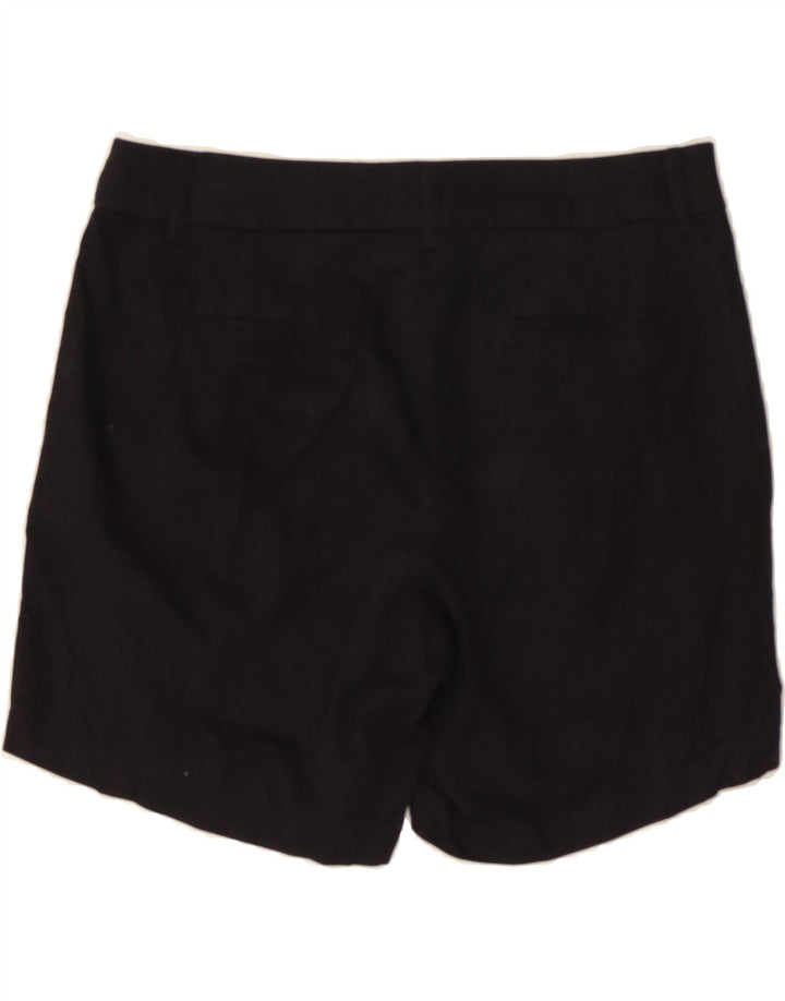 J. CREW Womens Casual Shorts US 10 Large W34 Black Cotton Vintage J. Crew and Second-Hand J. Crew from Messina Hembry 