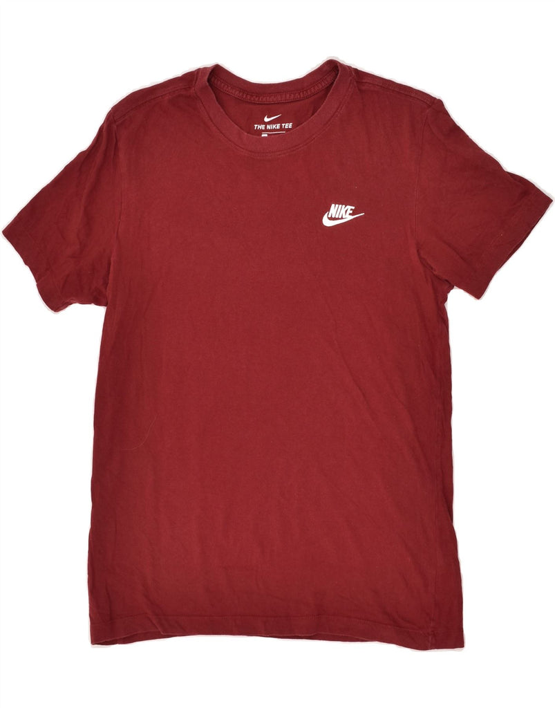 NIKE Mens T-Shirt Top Small Red Cotton | Vintage Nike | Thrift | Second-Hand Nike | Used Clothing | Messina Hembry 