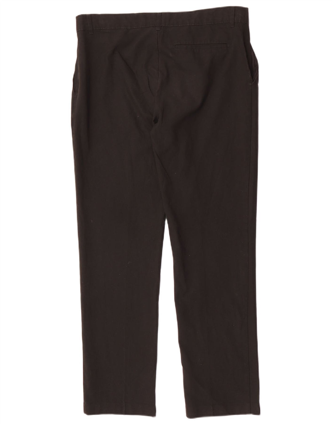 Marks & Spencer Boys Slim Suit Trousers 15-16 Years W34 L29 Black Polyester