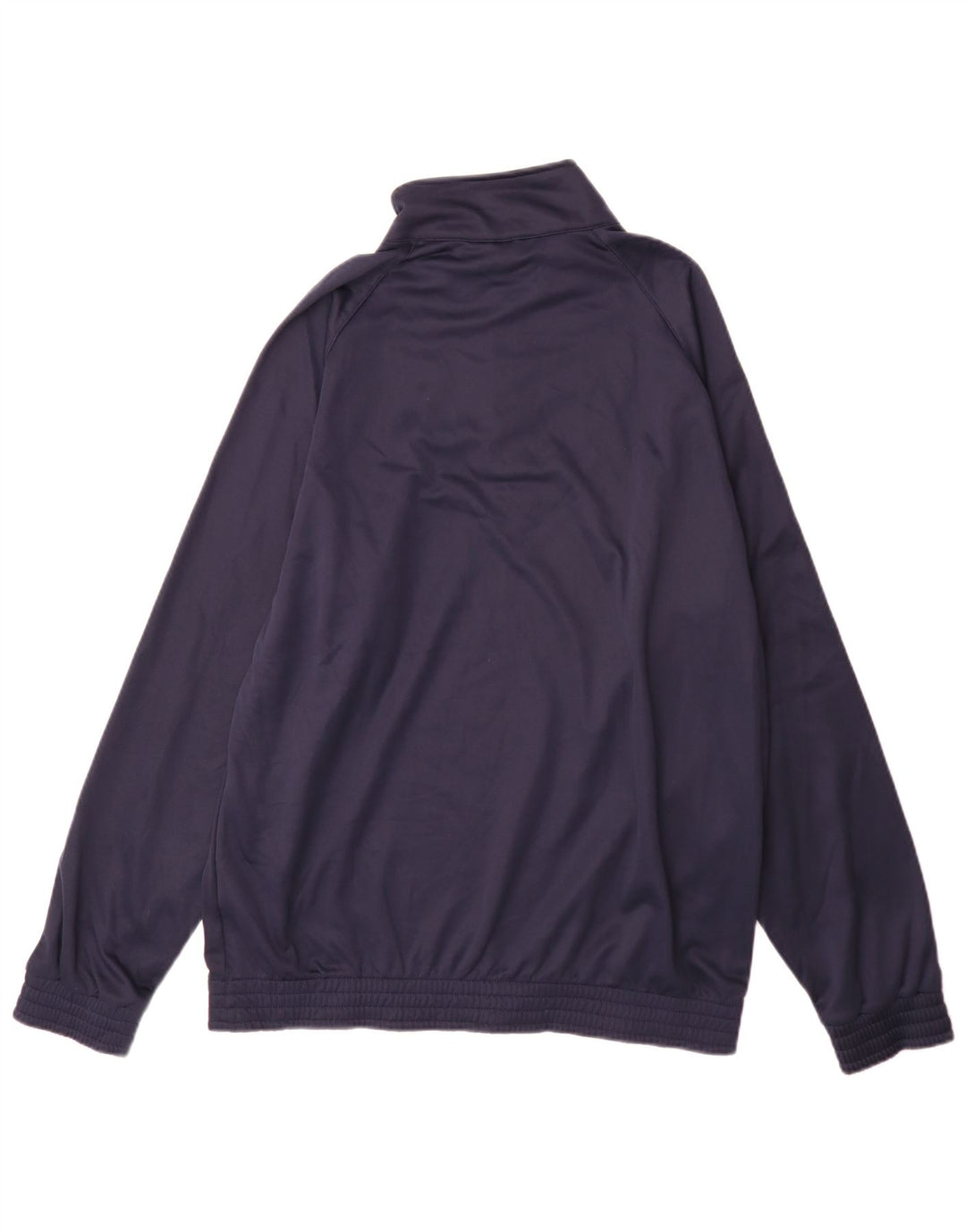 Umbro Mens Pullover Tracksuit Top Jacket XL Navy Blue Polyester