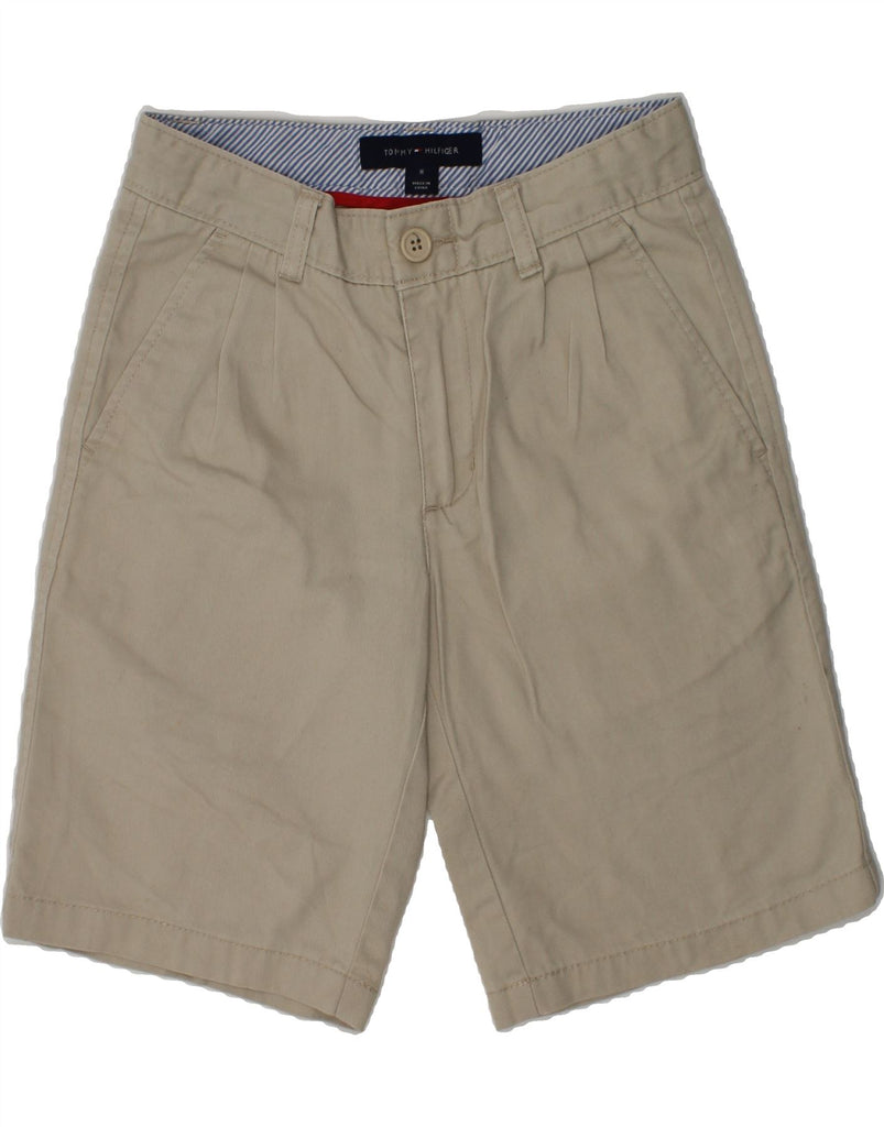 TOMMY HILFIGER Boys Chino Shorts 7-8 Years W24 Beige Cotton | Vintage Tommy Hilfiger | Thrift | Second-Hand Tommy Hilfiger | Used Clothing | Messina Hembry 