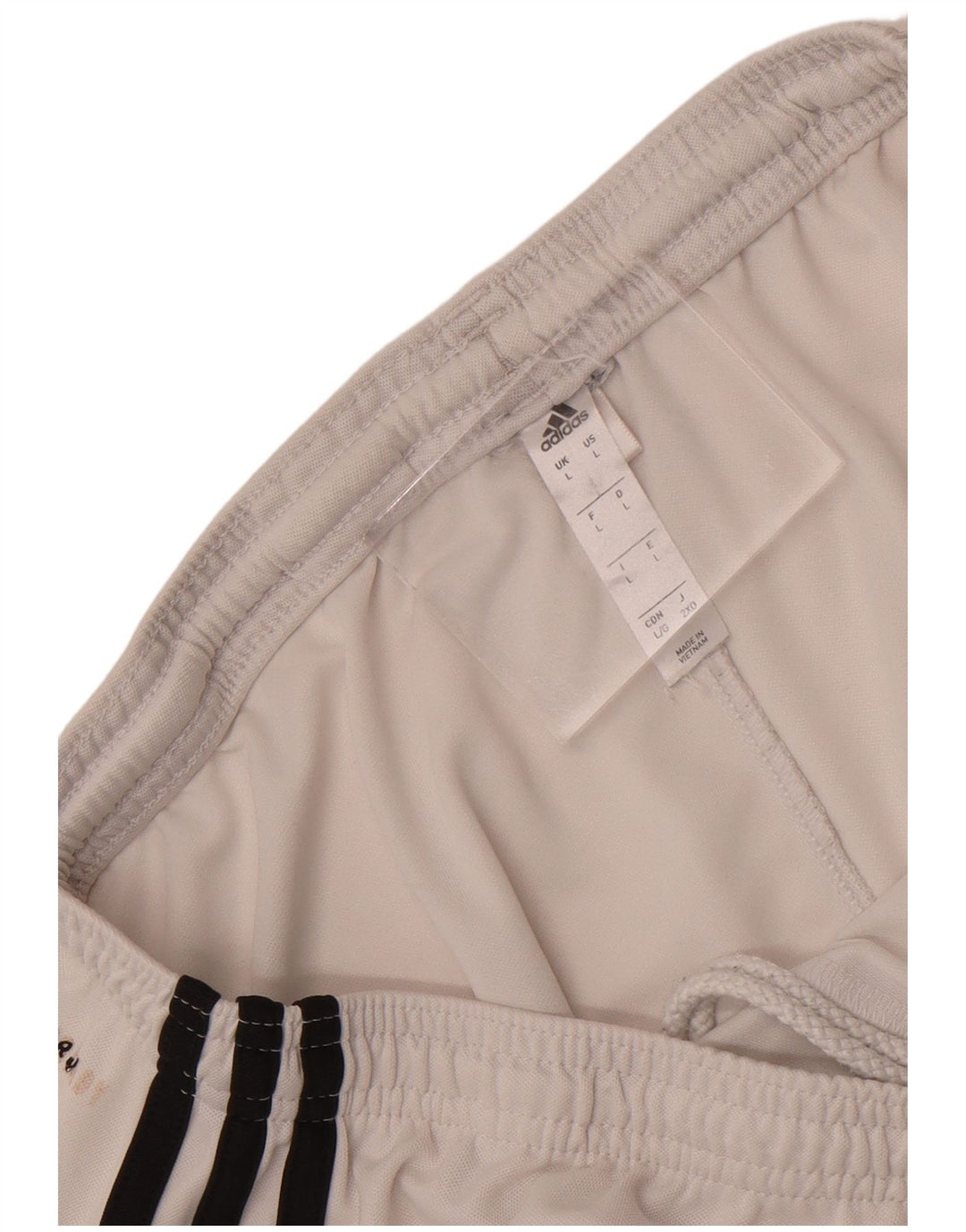 Adidas Mens Aeroready Sport Shorts Large White