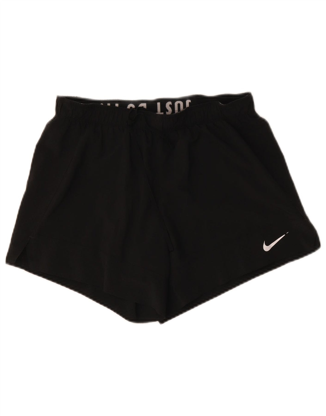 Nike Womens Dri Fit Sport Shorts UK 14 Medium Black Polyester