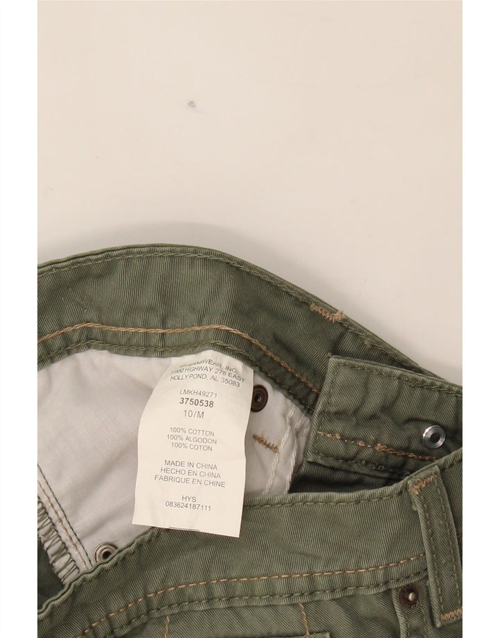 LEE Womens Casual Shorts US 12 Large W30 Green Cotton Vintage Lee and Second-Hand Lee from Messina Hembry 