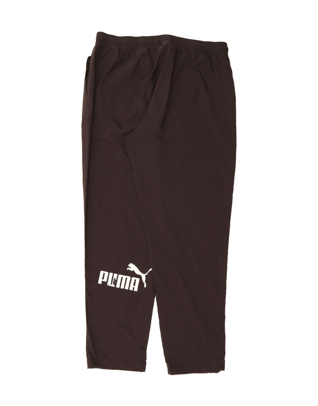 PUMA Mens Graphic Tracksuit Trousers 2XL Black Polyester Vintage Puma and Second-Hand Puma from Messina Hembry 
