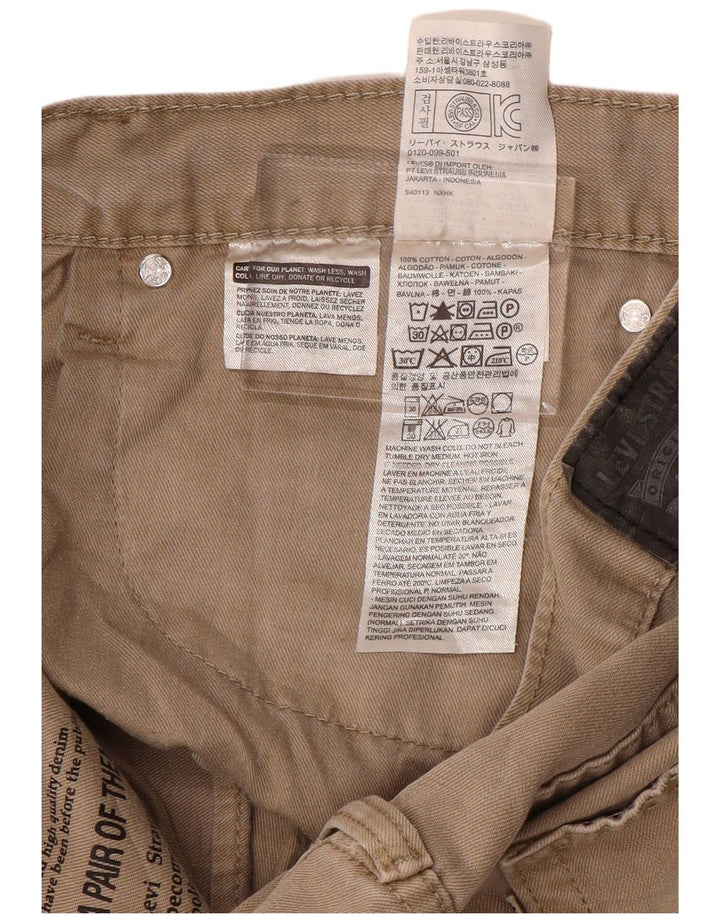 LEVI'S Mens 505 Casual Shorts W34 Large  Brown
