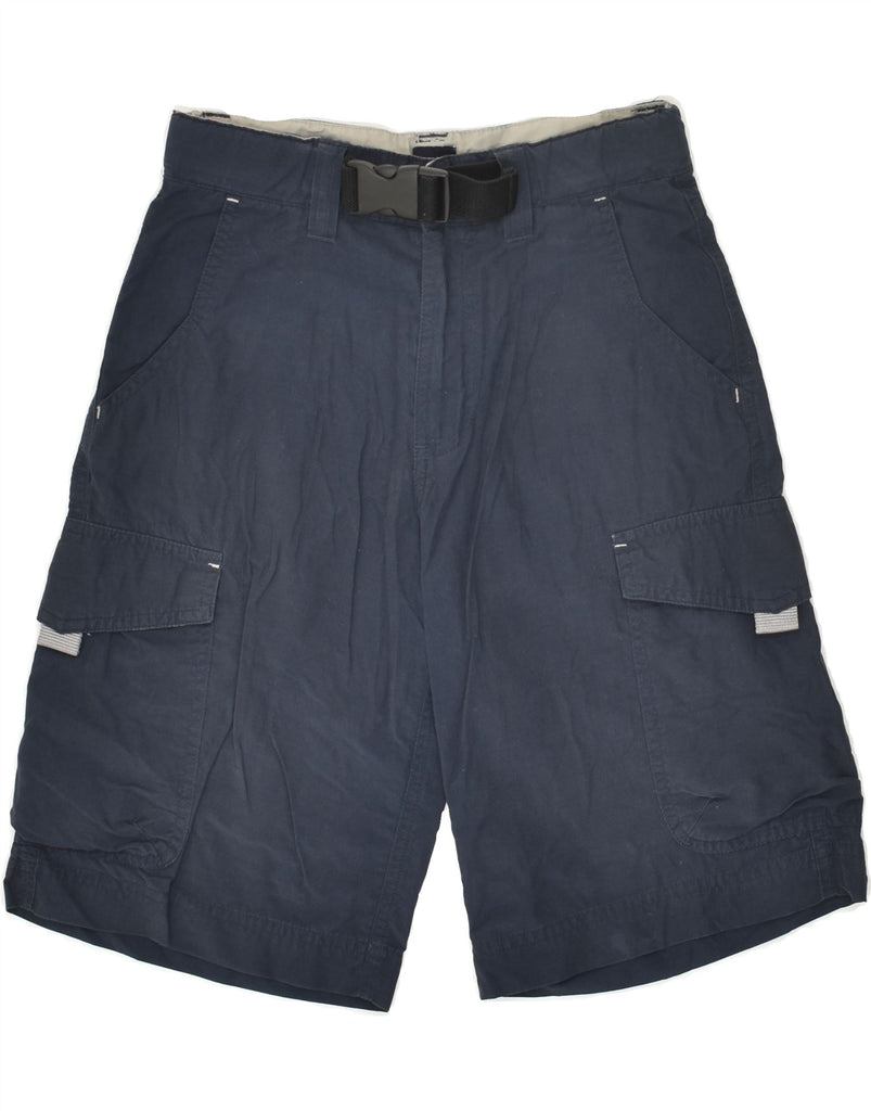 GAP Boys Cargo Shorts 7-8 Years Medium W25 Navy Blue Cotton | Vintage Gap | Thrift | Second-Hand Gap | Used Clothing | Messina Hembry 