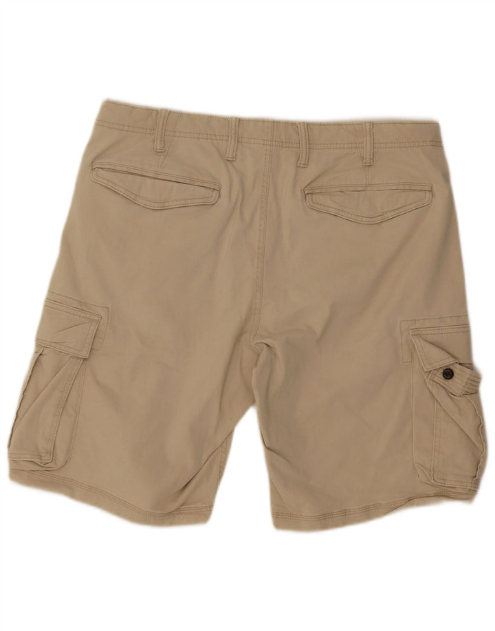 Gap Mens Khakis Cargo Shorts W36 Large Beige Cotton