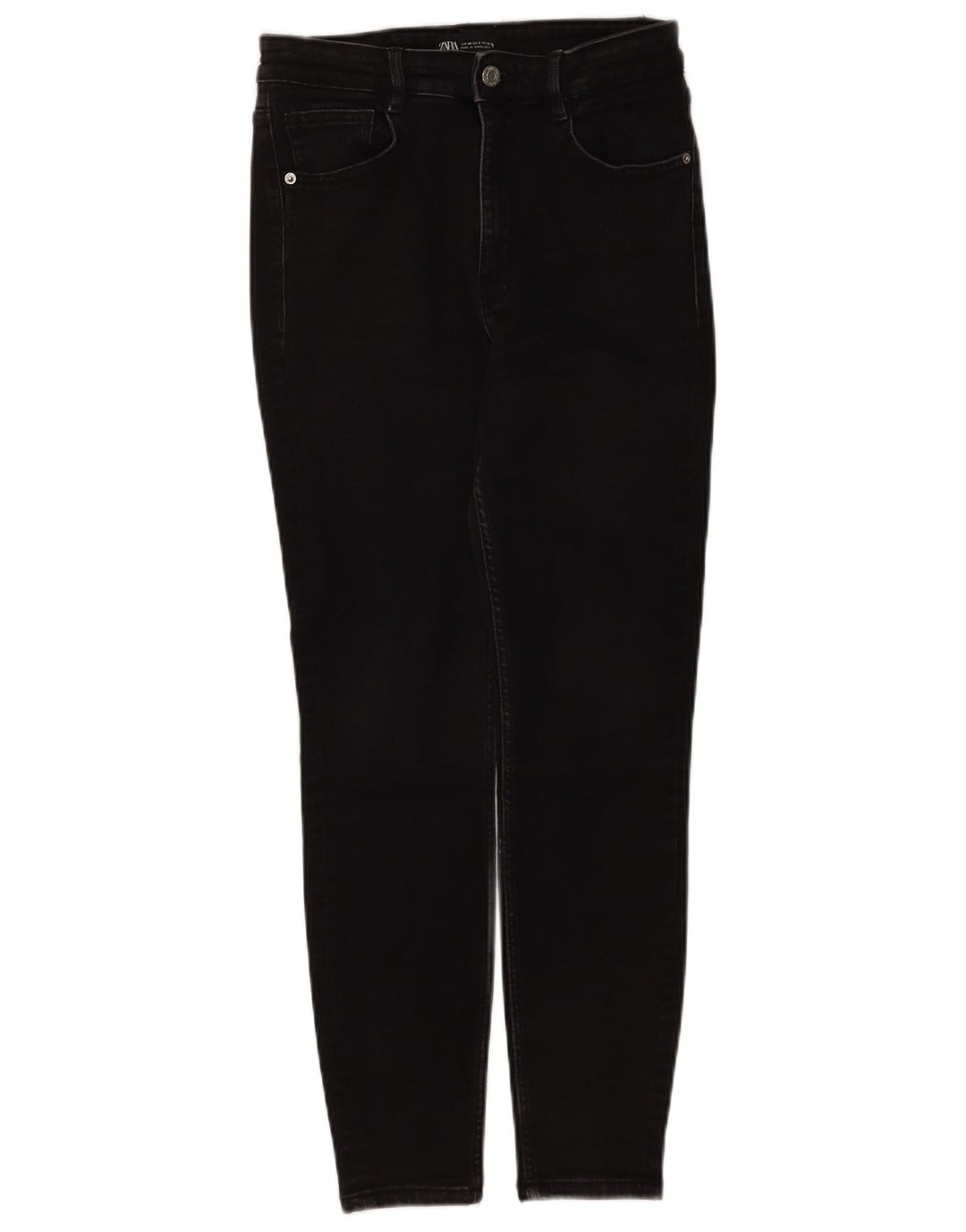 Zara Womens Skinny Jeans EU 40 Medium W30 L26 Black