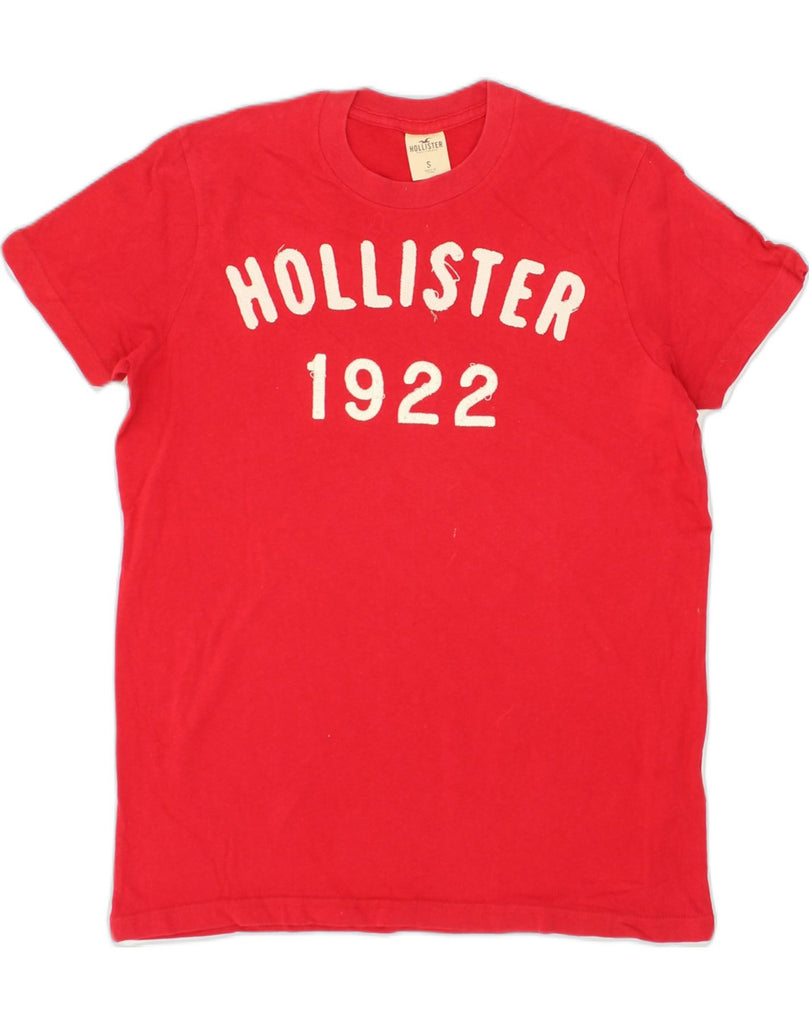 HOLLISTER Mens T-Shirt Top Small Red Cotton | Vintage Hollister | Thrift | Second-Hand Hollister | Used Clothing | Messina Hembry 