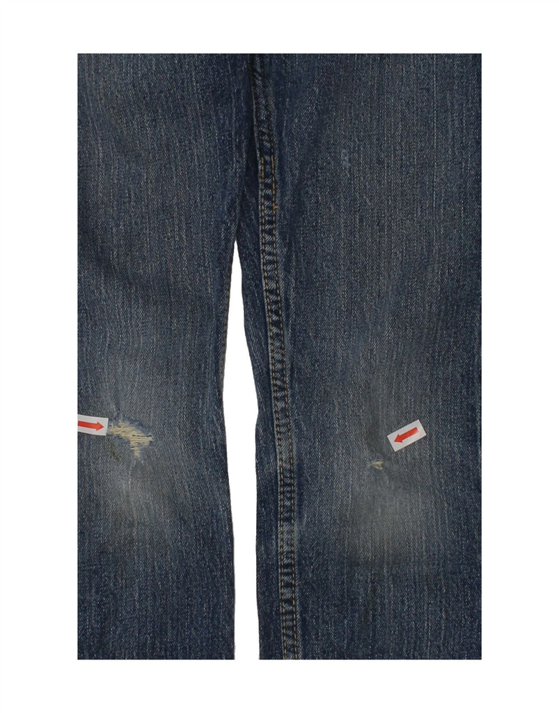 LEVI'S Boys 511 Distressed Skinny Jeans 5-6 Years W22 L19 Blue Cotton | Vintage Levi's | Thrift | Second-Hand Levi's | Used Clothing | Messina Hembry 