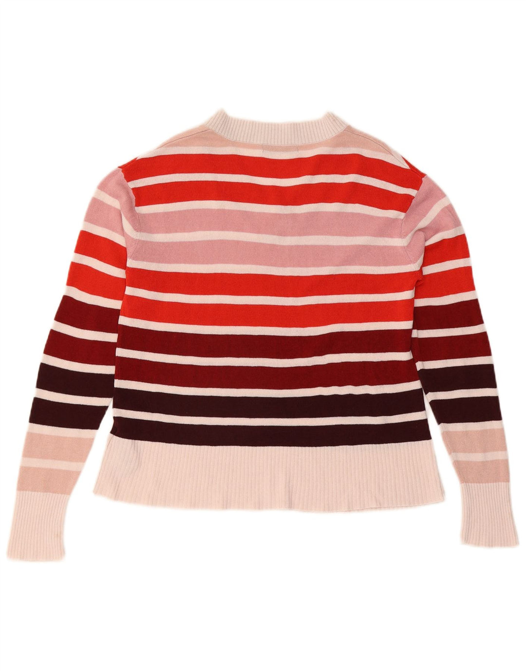 Marks & Spencer Womens V-Neck Jumper Sweater UK 12 Medium Multicoloured