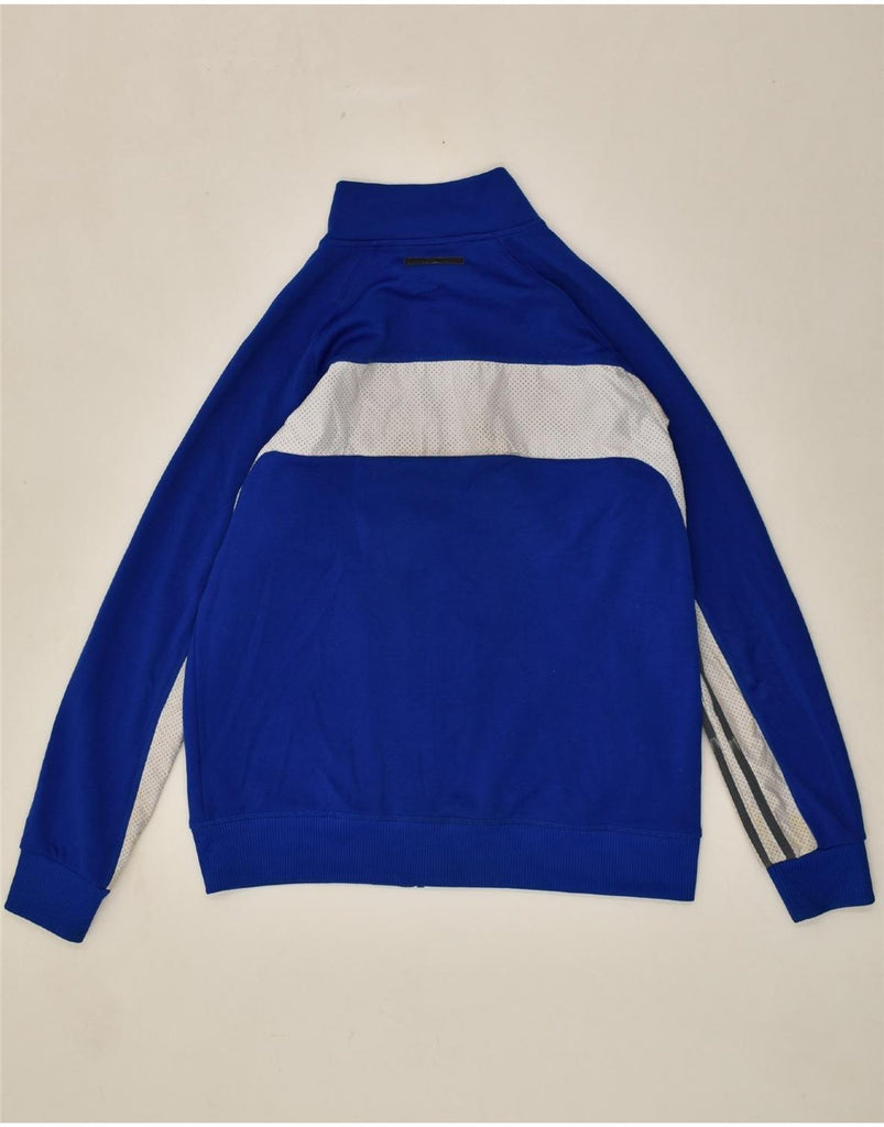 ADIDAS Boys Tracksuit Top Jacket 15-16 Years Large Blue Cotton | Vintage Adidas | Thrift | Second-Hand Adidas | Used Clothing | Messina Hembry 