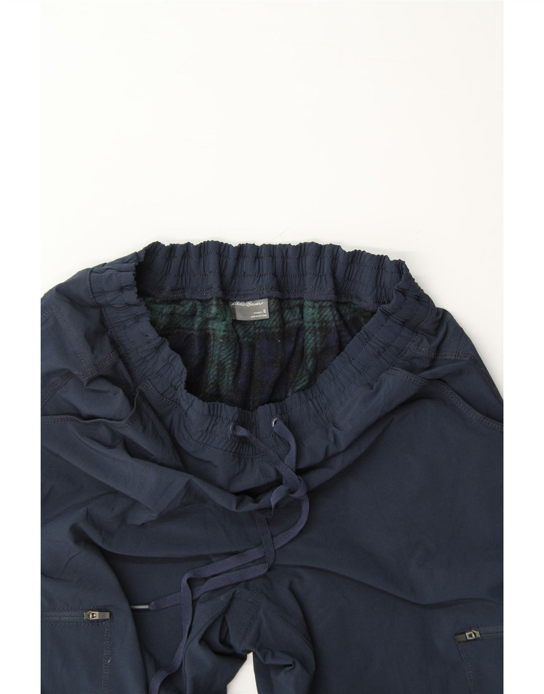 EDDIE BAUER Womens Cargo Tracksuit Trousers Joggers US 8 Medium  Navy Blue Vintage Eddie Bauer and Second-Hand Eddie Bauer from Messina Hembry 