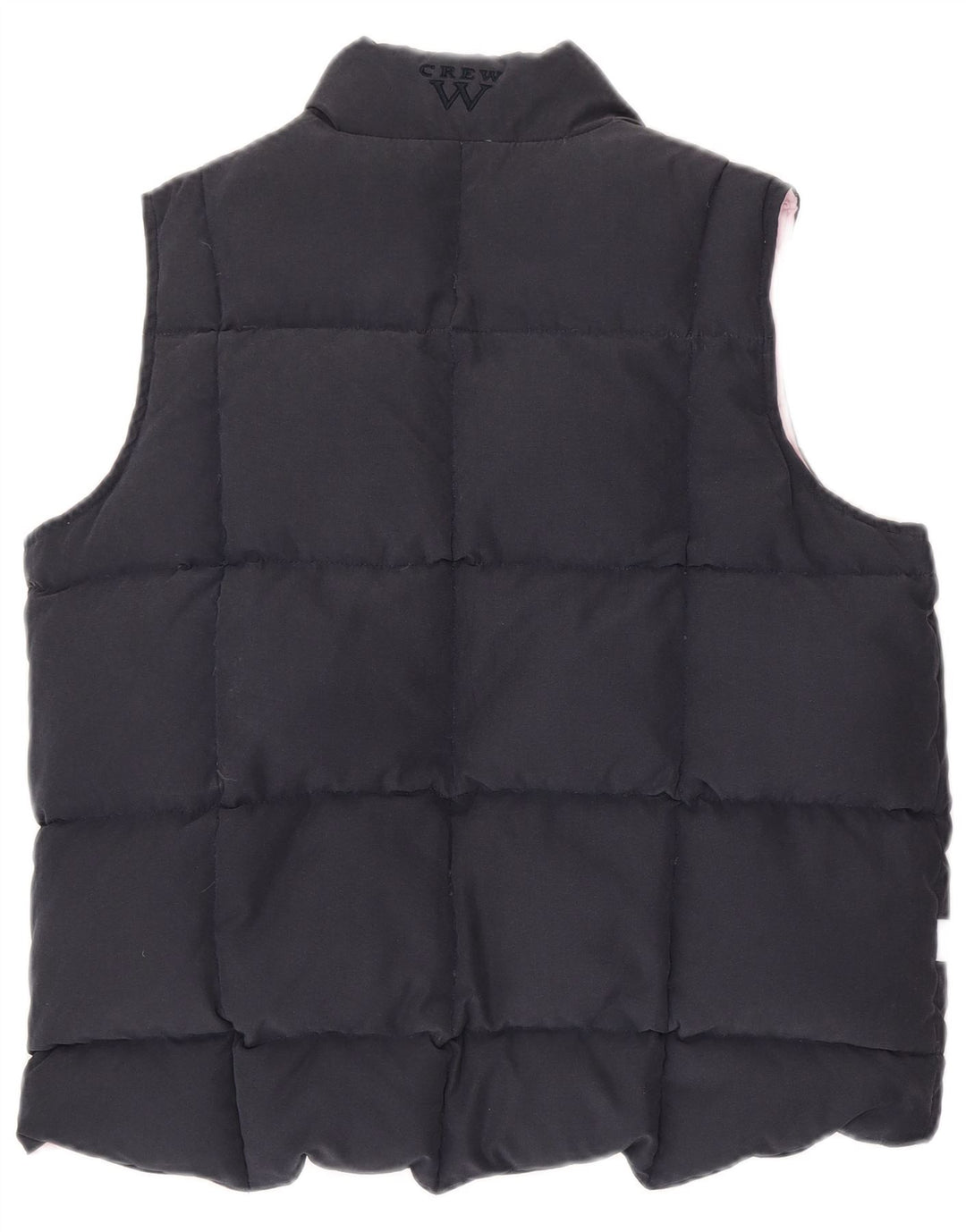 CREW CLOTHING Womens Reversible Padded Gilet UK 16 Large Pink Polyester