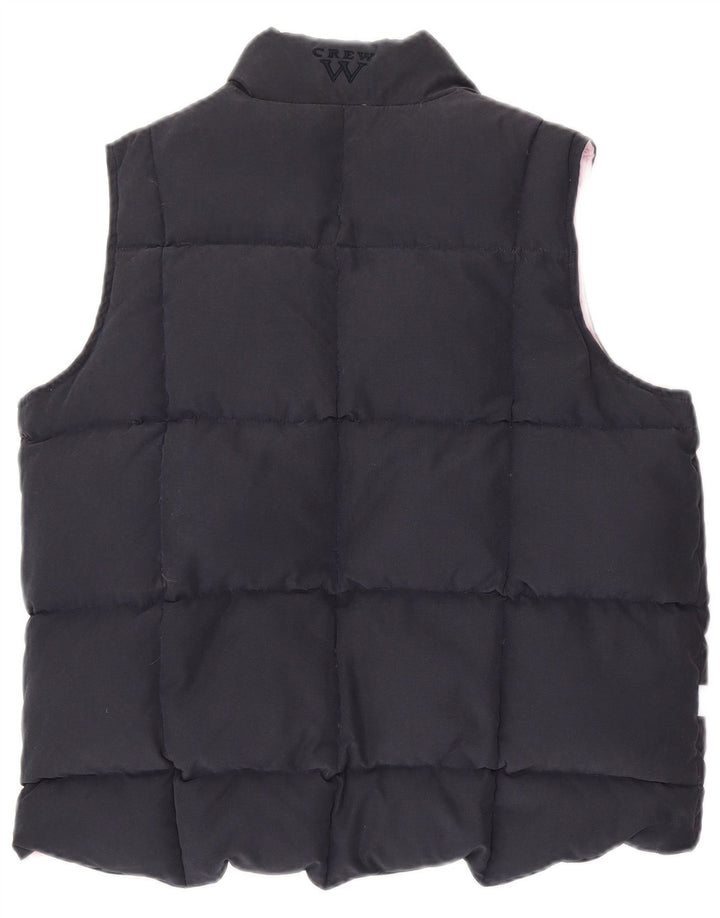 CREW CLOTHING Womens Reversible Padded Gilet UK 16 Large Pink Polyester