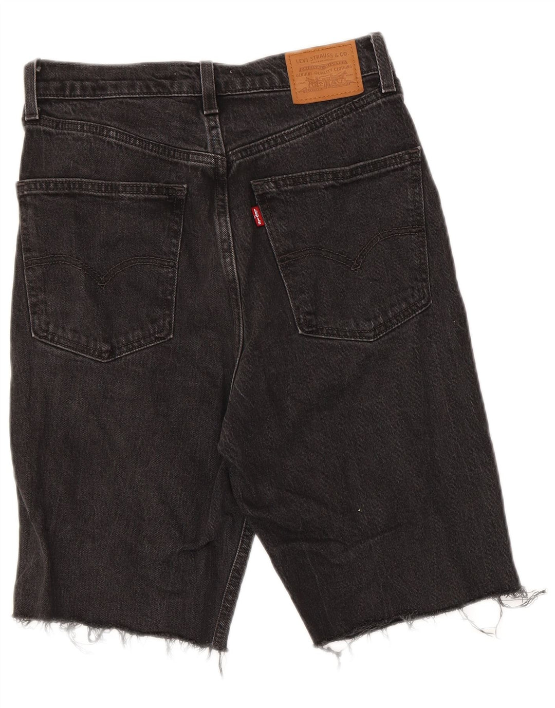 Levi's Mens Denim Shorts W27 XS Black Cotton