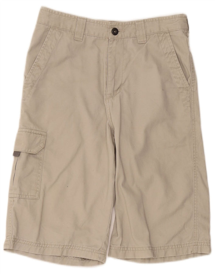 Columbia Boys Cargo Shorts 15-16 Years W30 Beige Cotton