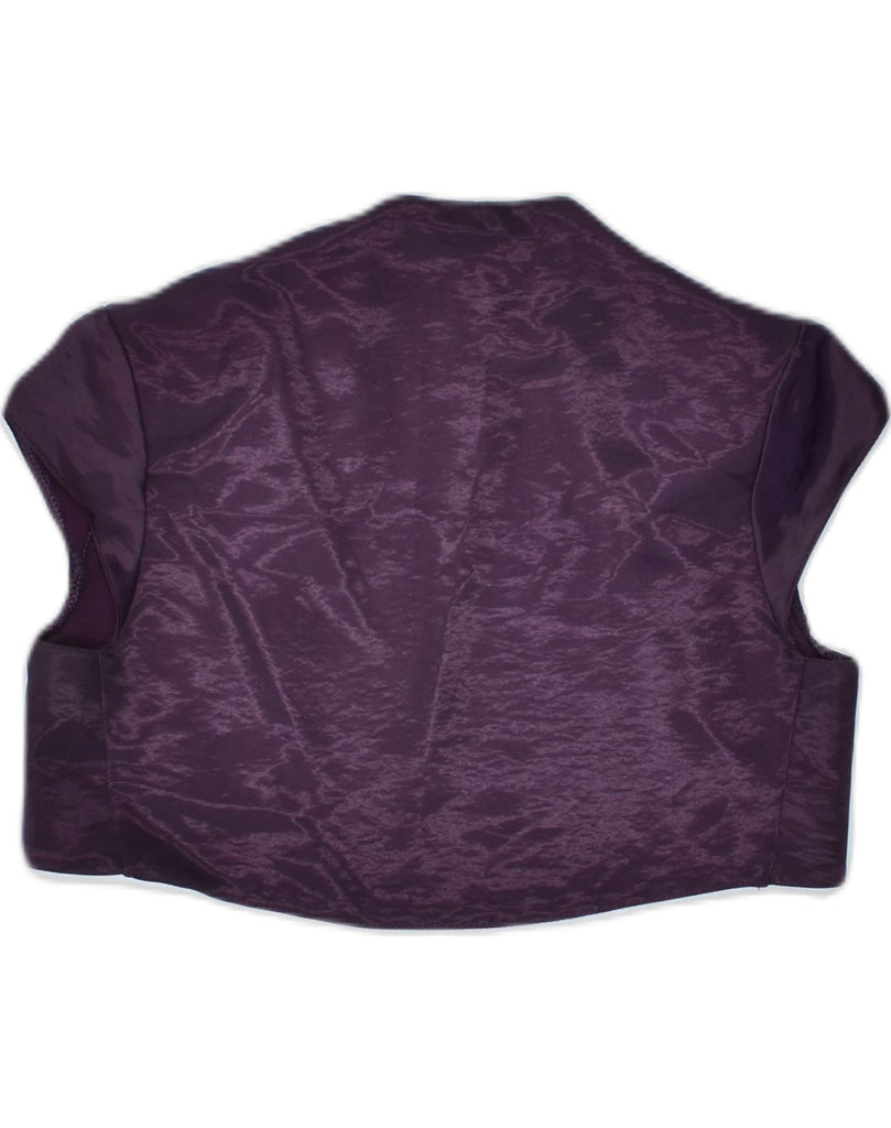 VINTAGE Womens Bolero Jacket IT 36 XS Purple | Vintage | Thrift | Second-Hand | Used Clothing | Messina Hembry 