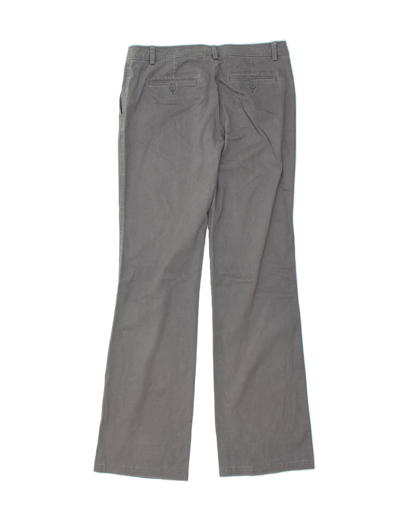 BENETTON Womens Bootcut Chino Trousers IT 46 Large W34 L34 Grey | Vintage Benetton | Thrift | Second-Hand Benetton | Used Clothing | Messina Hembry 