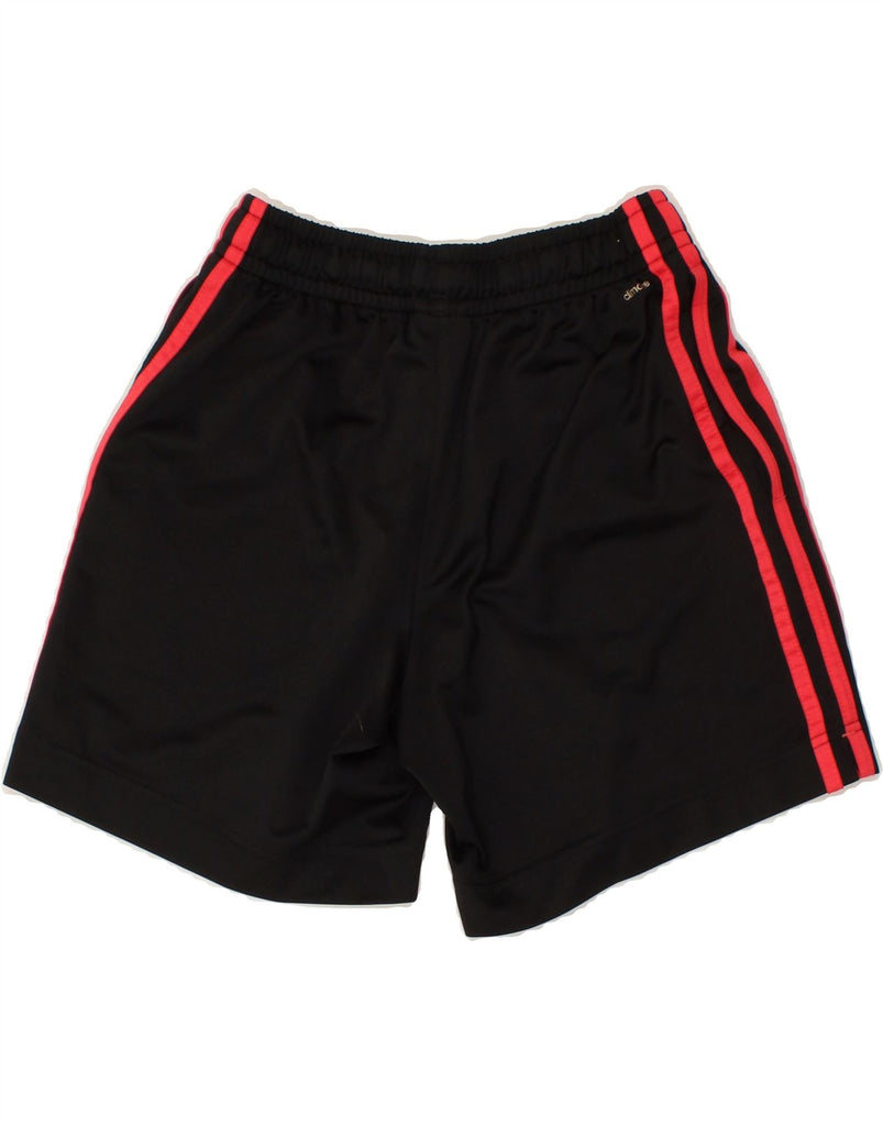 ADIDAS Womens Sport Shorts UK 4/6 XS Black Polyester | Vintage Adidas | Thrift | Second-Hand Adidas | Used Clothing | Messina Hembry 