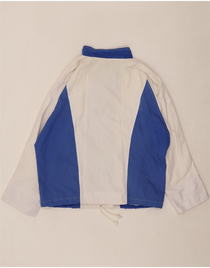 VINTAGE Womens Tracksuit Top Jacket UK 20 2XL Blue Colourblock Vintage Vintage and Second-Hand Vintage from Messina Hembry 