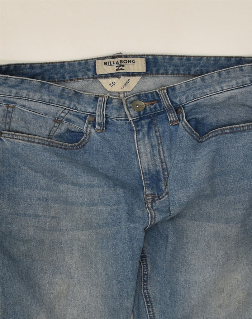 BILLABONG Mens Tapered Jeans W30 L30 Blue Cotton | Vintage Billabong | Thrift | Second-Hand Billabong | Used Clothing | Messina Hembry 