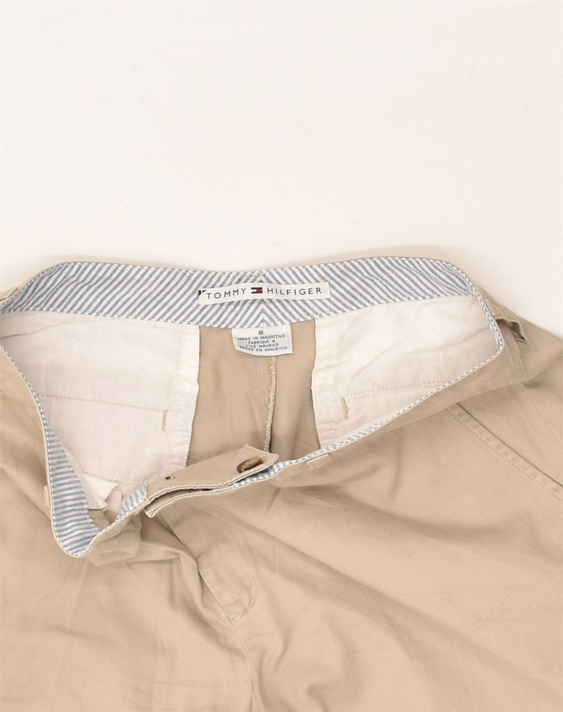 TOMMY HILFIGER Womens Straight Chino Trousers US 8 Medium W36 L32  Beige | Vintage Tommy Hilfiger | Thrift | Second-Hand Tommy Hilfiger | Used Clothing | Messina Hembry 