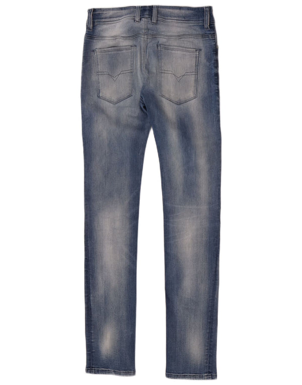 Diesel Boys Sleenker Slim Skinny Jeans 15-16 Years W26 L30 Blue