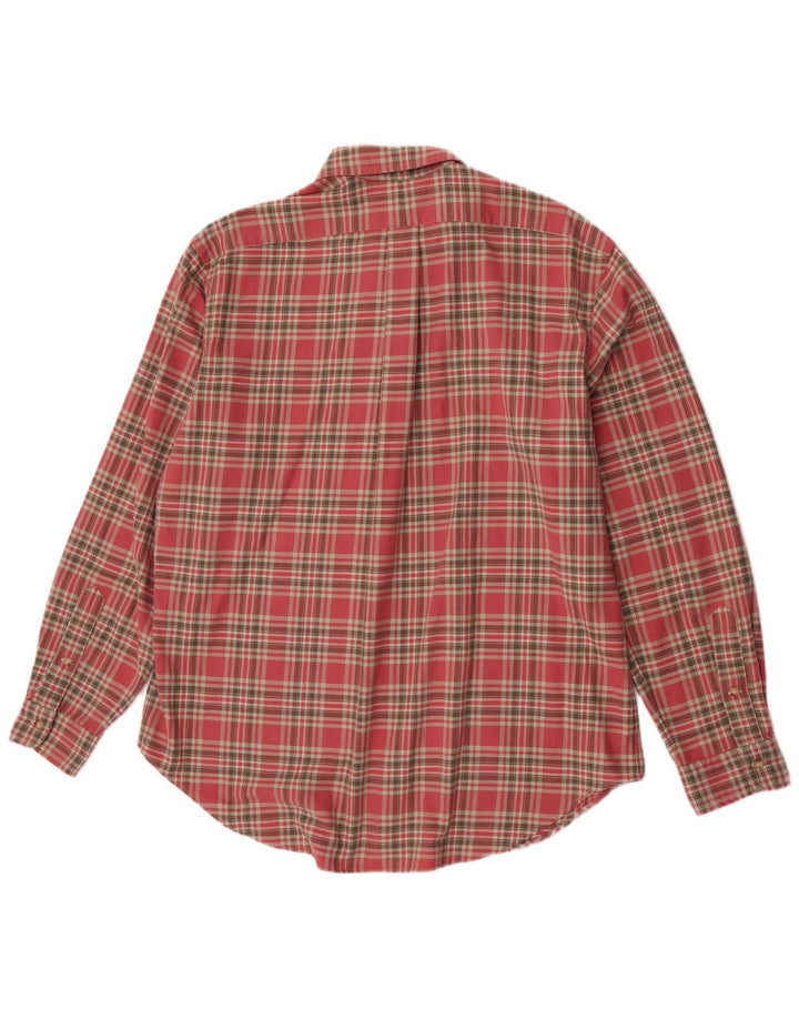 Ralph Lauren Mens Classic Fit Flannel Shirt XL Red Check