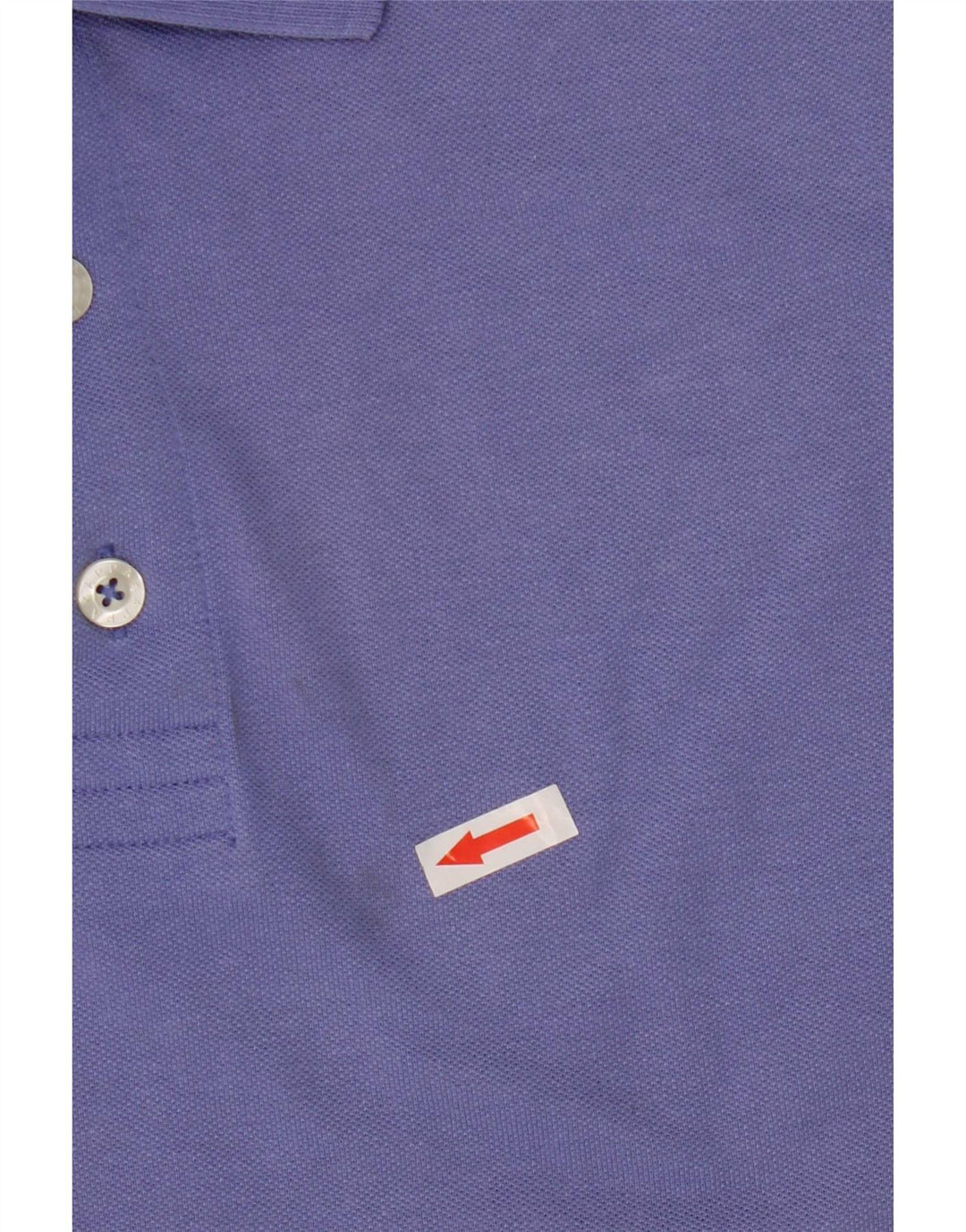 Kappa Mens Polo Shirt Large Blue Cotton
