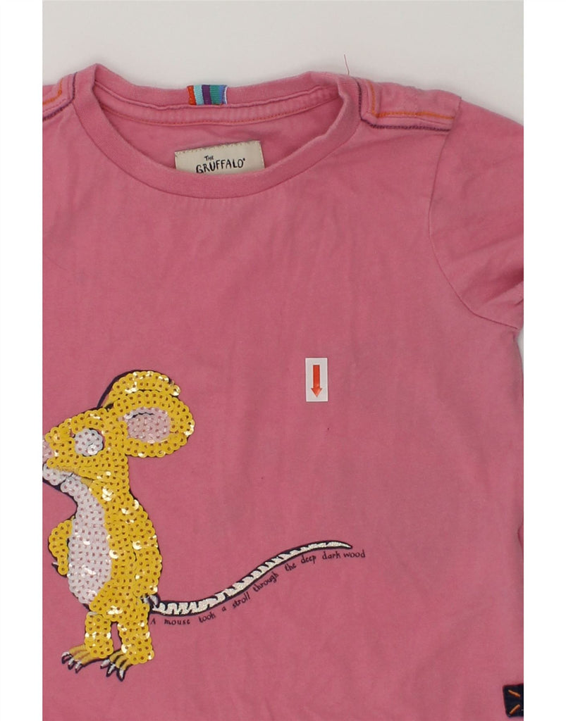 JOULES Baby Girls Graphic T-Shirt Top 12-18 Months Pink Animal Print | Vintage Joules | Thrift | Second-Hand Joules | Used Clothing | Messina Hembry 