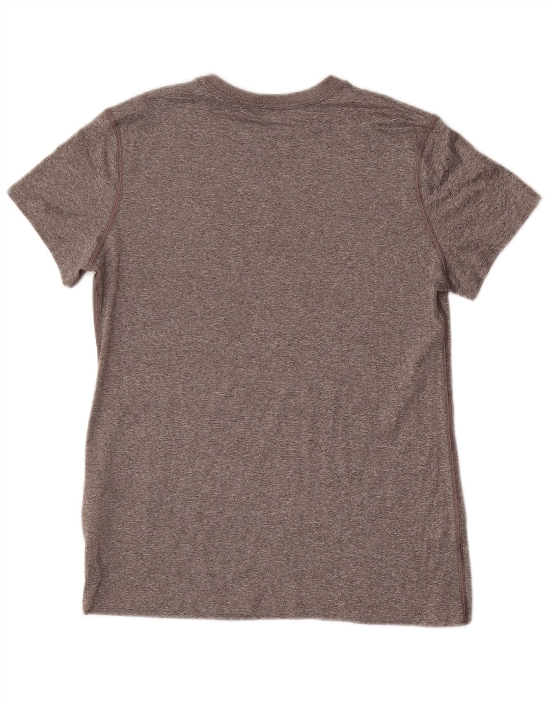 NIKE Girls Graphic T-Shirt Top 13-14 Years XL Grey Flecked Polyester