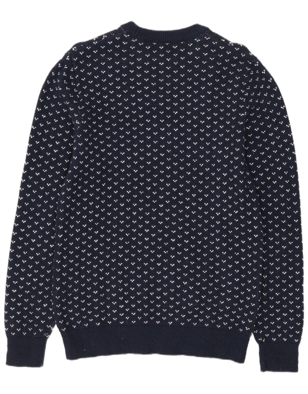 JACK & JONES Mens Crew Neck Jumper Sweater Medium Navy Blue