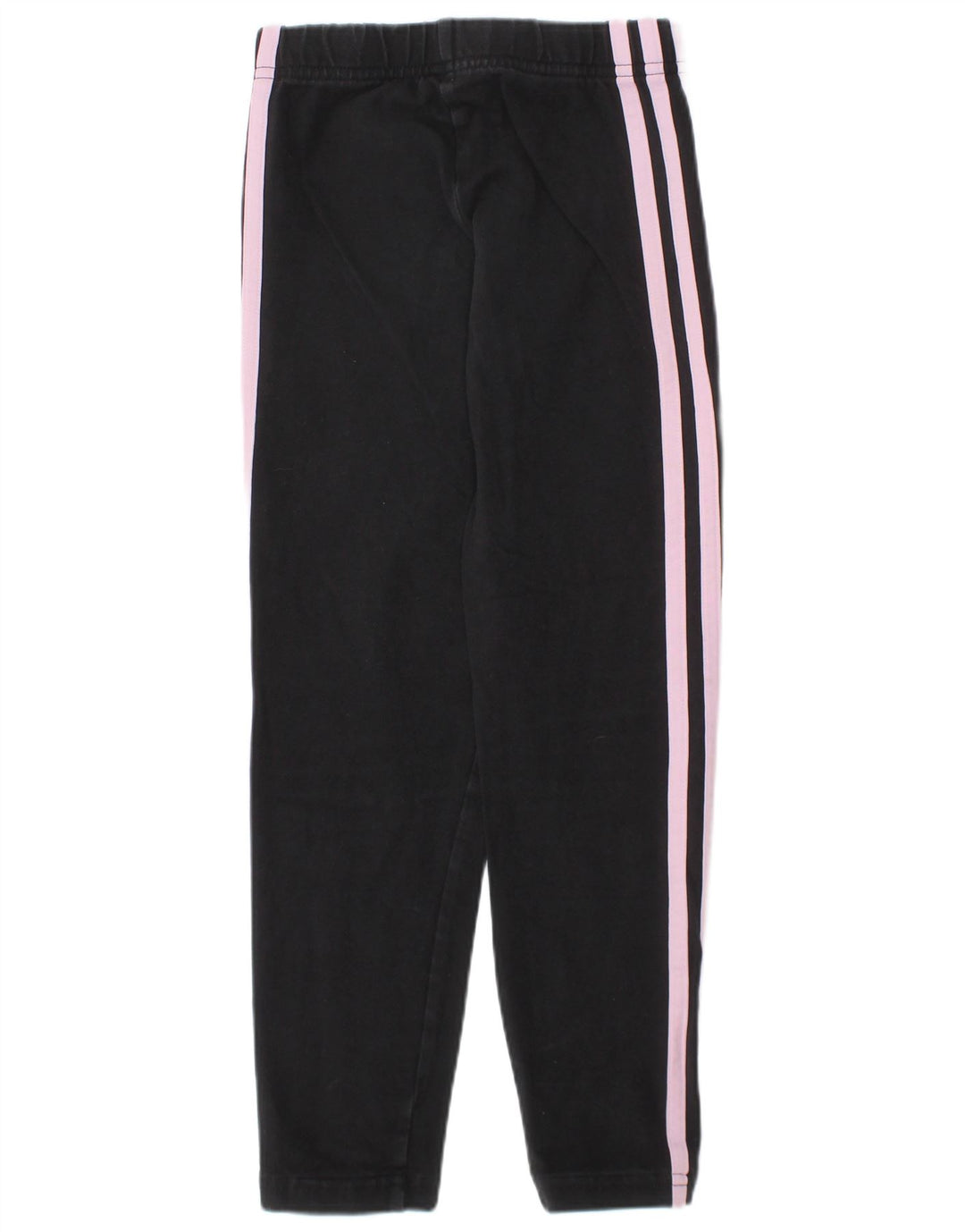 Adidas Girls Leggings 6-7 Years Black Cotton