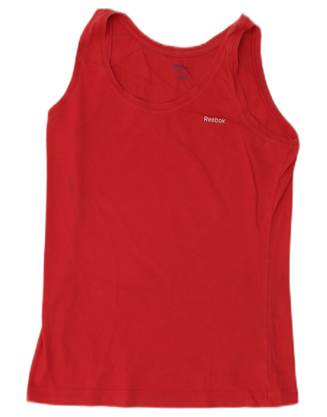 Reebok Womens Vest Top UK 12 Medium Pink Cotton
