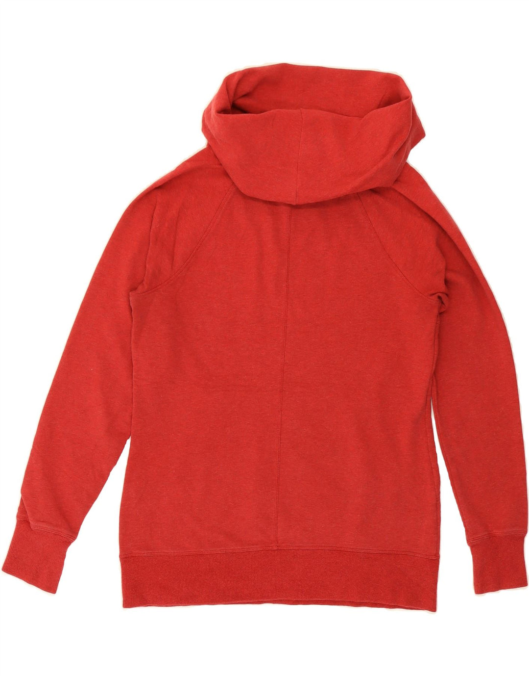 L.L.BEAN Womens Hoodie Jumper UK 14 Medium Red Cotton Vintage L.L.Bean and Second-Hand L.L.Bean from Messina Hembry 