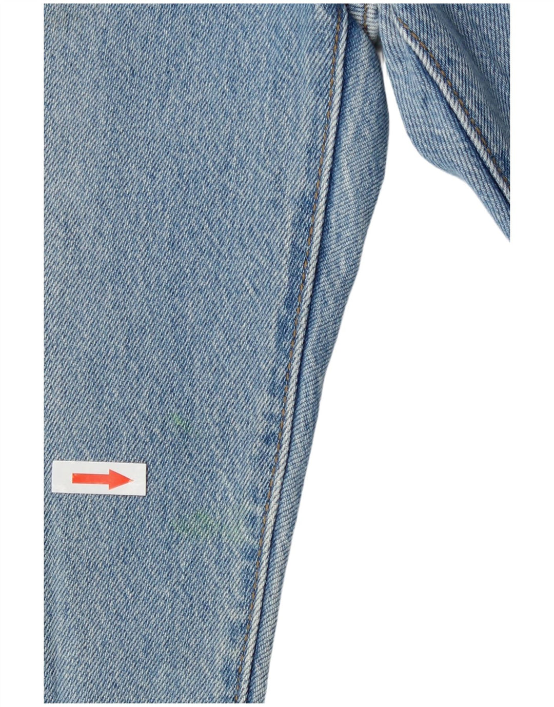 Levi's Womens Ribcage Straight Jeans W24 L27 Blue Cotton