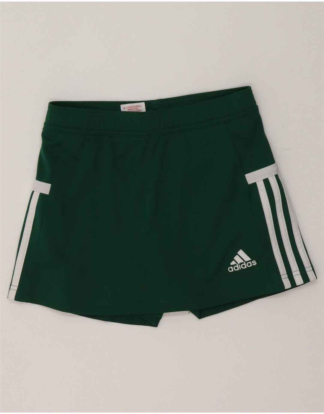 Adidas Girls Skort 11-12 Years Green Polyester