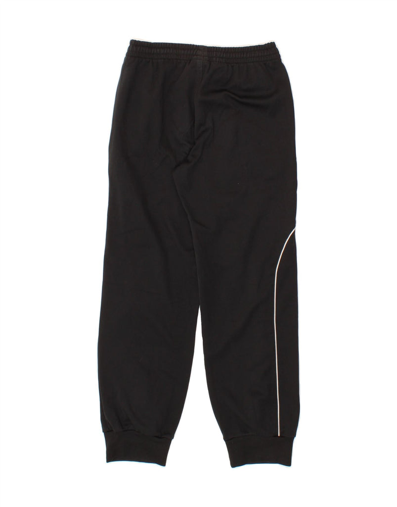 ADIDAS Boys Tracksuit Trousers Joggers 9-10 Years W26 L25 Black Polyester Vintage Adidas and Second-Hand Adidas from Messina Hembry 