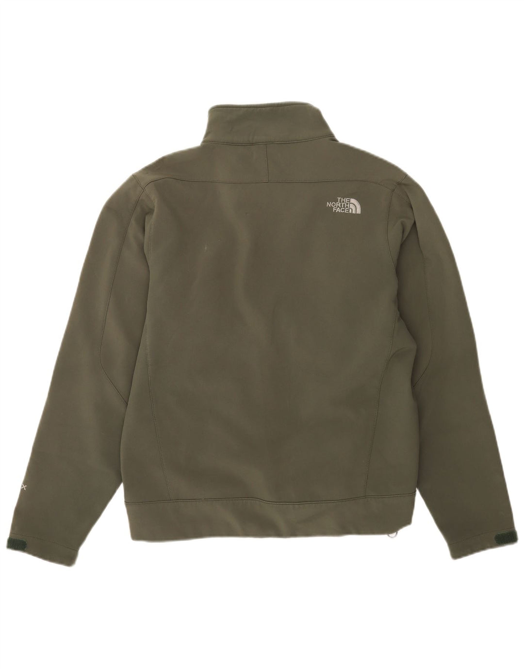 The North Face Mens Windbreaker Jacket UK 36 Small Khaki Polyester