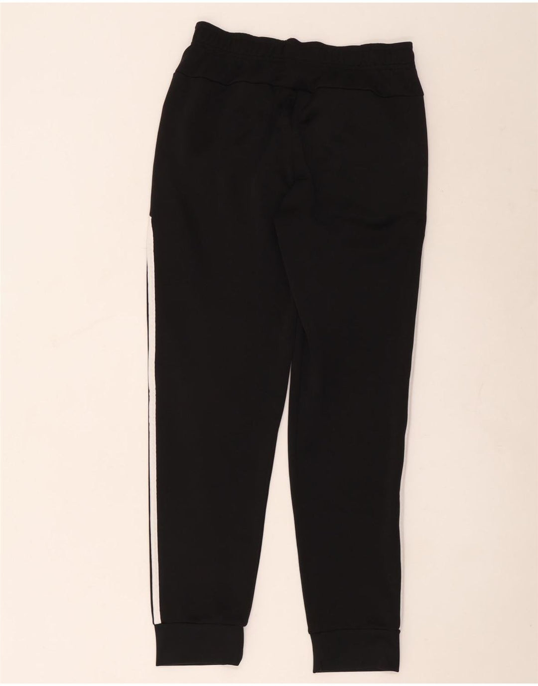 Adidas Mens Tracksuit Trousers Joggers Small Black Polyester