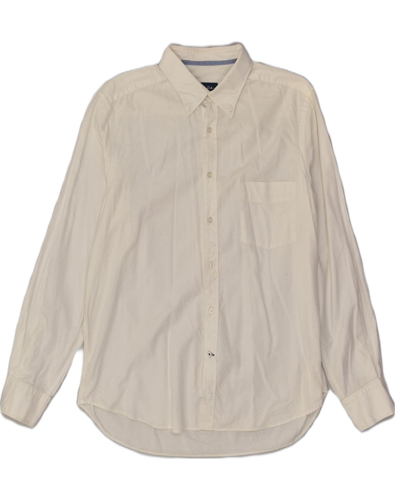 MASSIMO DUTTI Mens Shirt XL White Cotton | Vintage Massimo Dutti | Thrift | Second-Hand Massimo Dutti | Used Clothing | Messina Hembry 