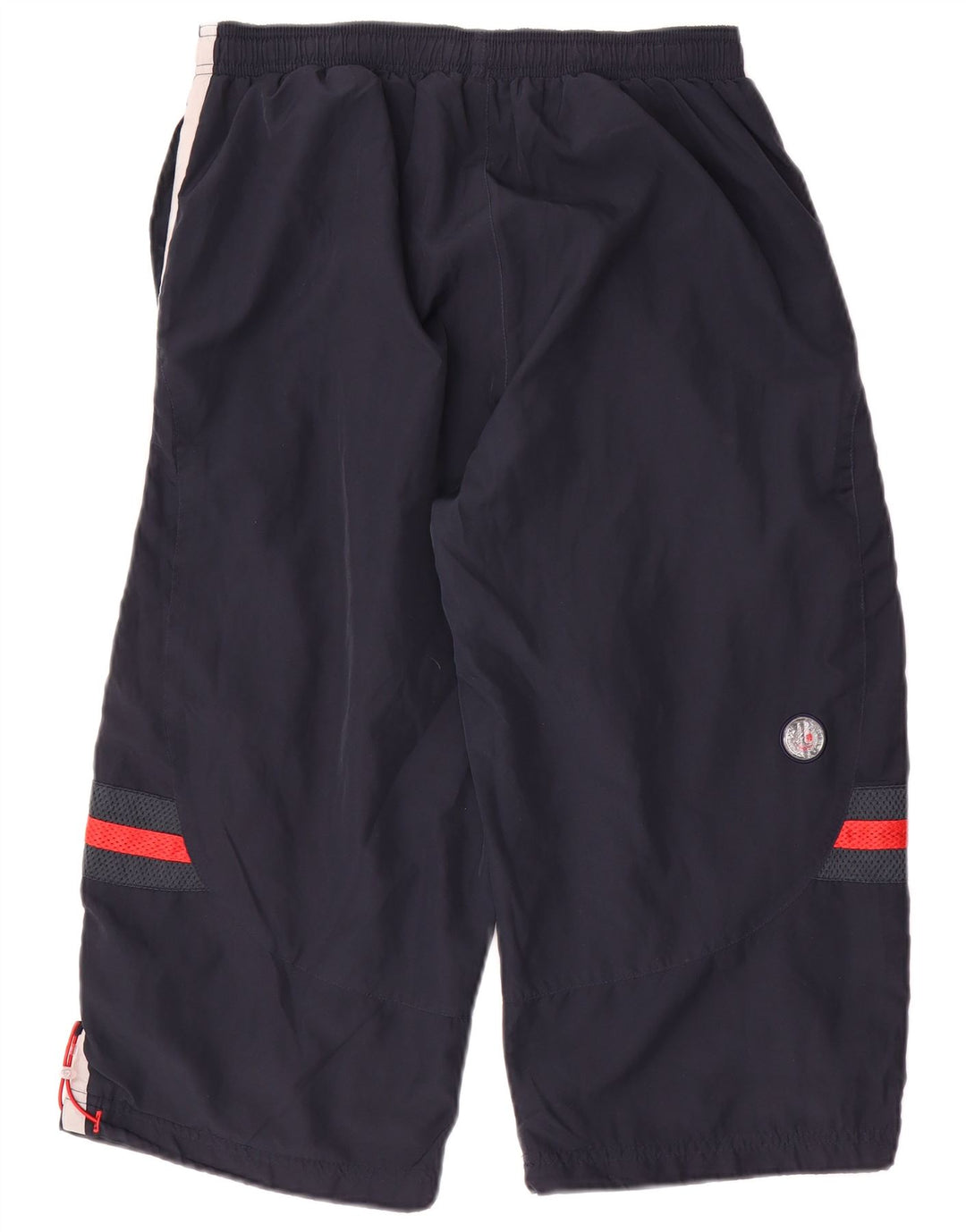 Reebok Mens Bermuda Sport Shorts Medium Navy Blue Polyester