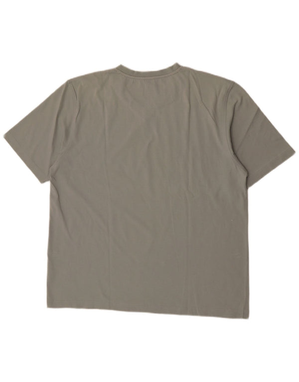 Ellesse Mens T-Shirt Top XL Grey Cotton