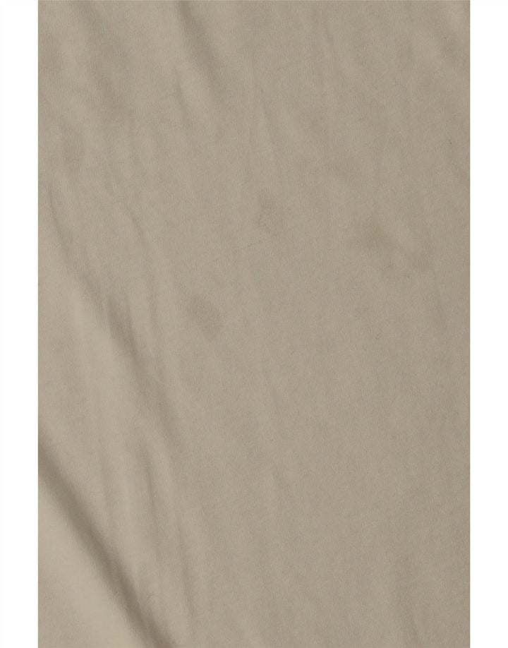 NIKE Mens T-Shirt Top Large White Cotton