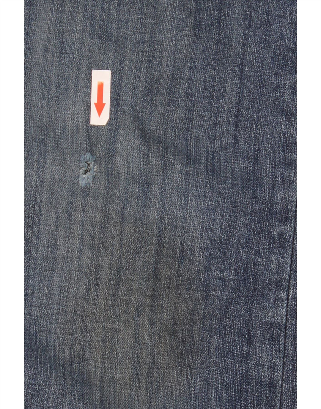 Wrangler Mens Straight Jeans W36 L32 Blue Cotton