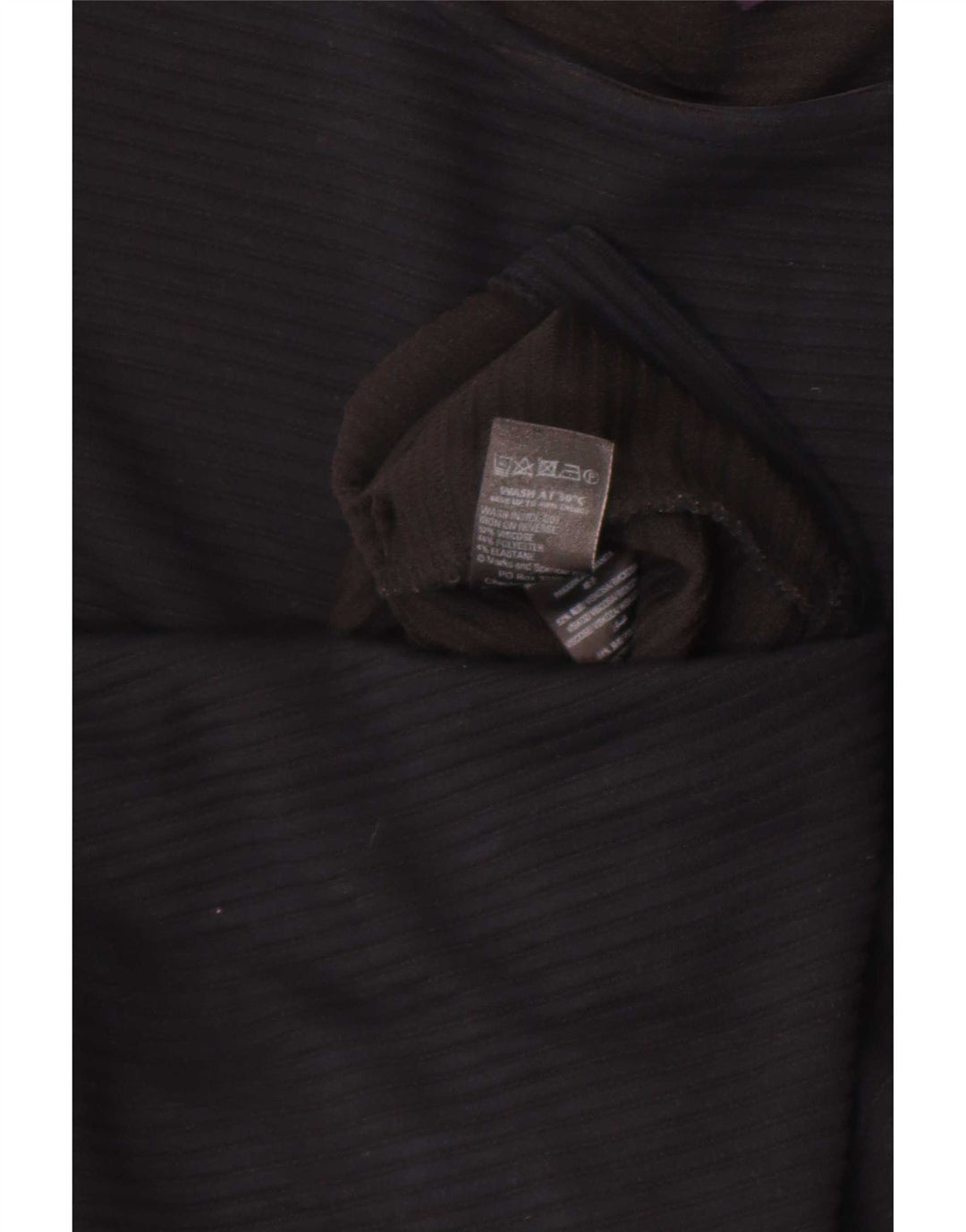 Marks & Spencer Womens Basic Dress UK 12 Medium Black Viscose