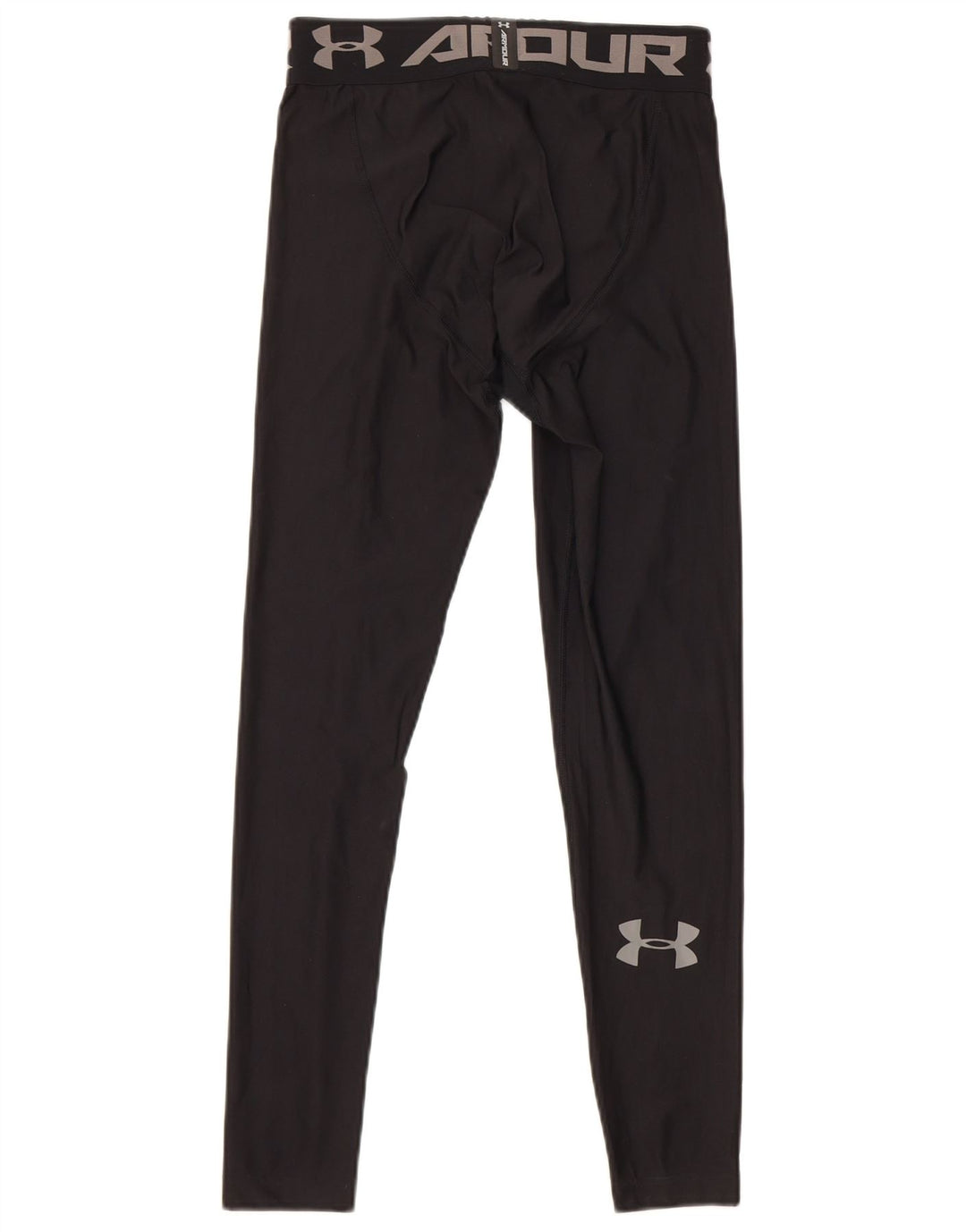 Under Armour Mens Graphic Leggings Medium Black Polyester