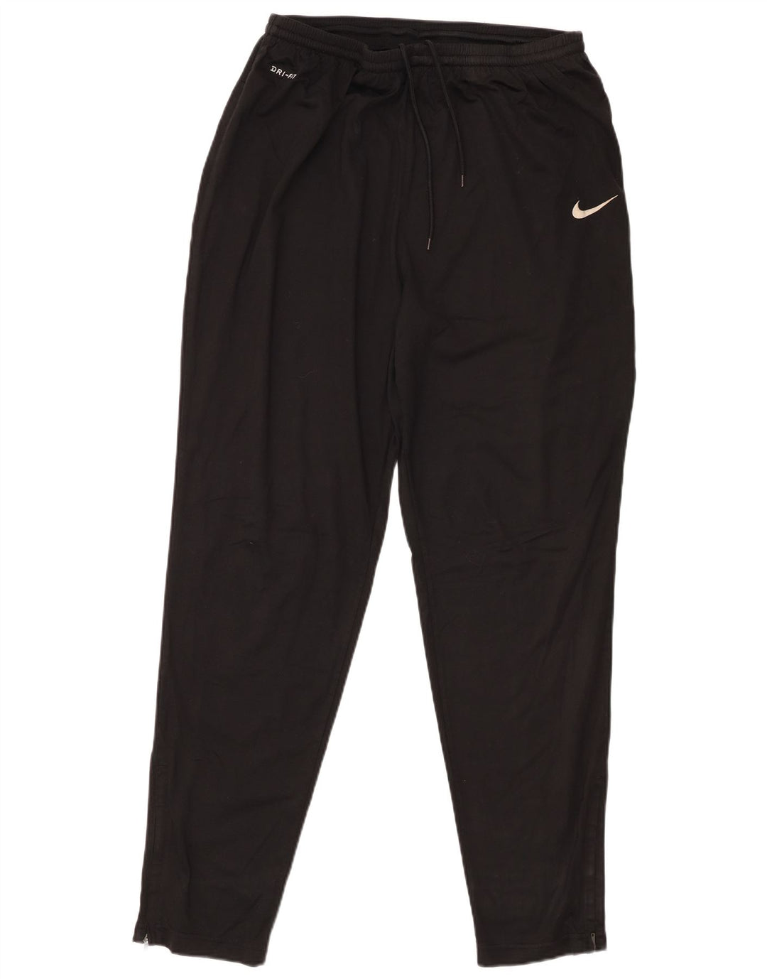 NIKE Womens Dri Fit Tracksuit Trousers UK 20 2XL  Black Polyester